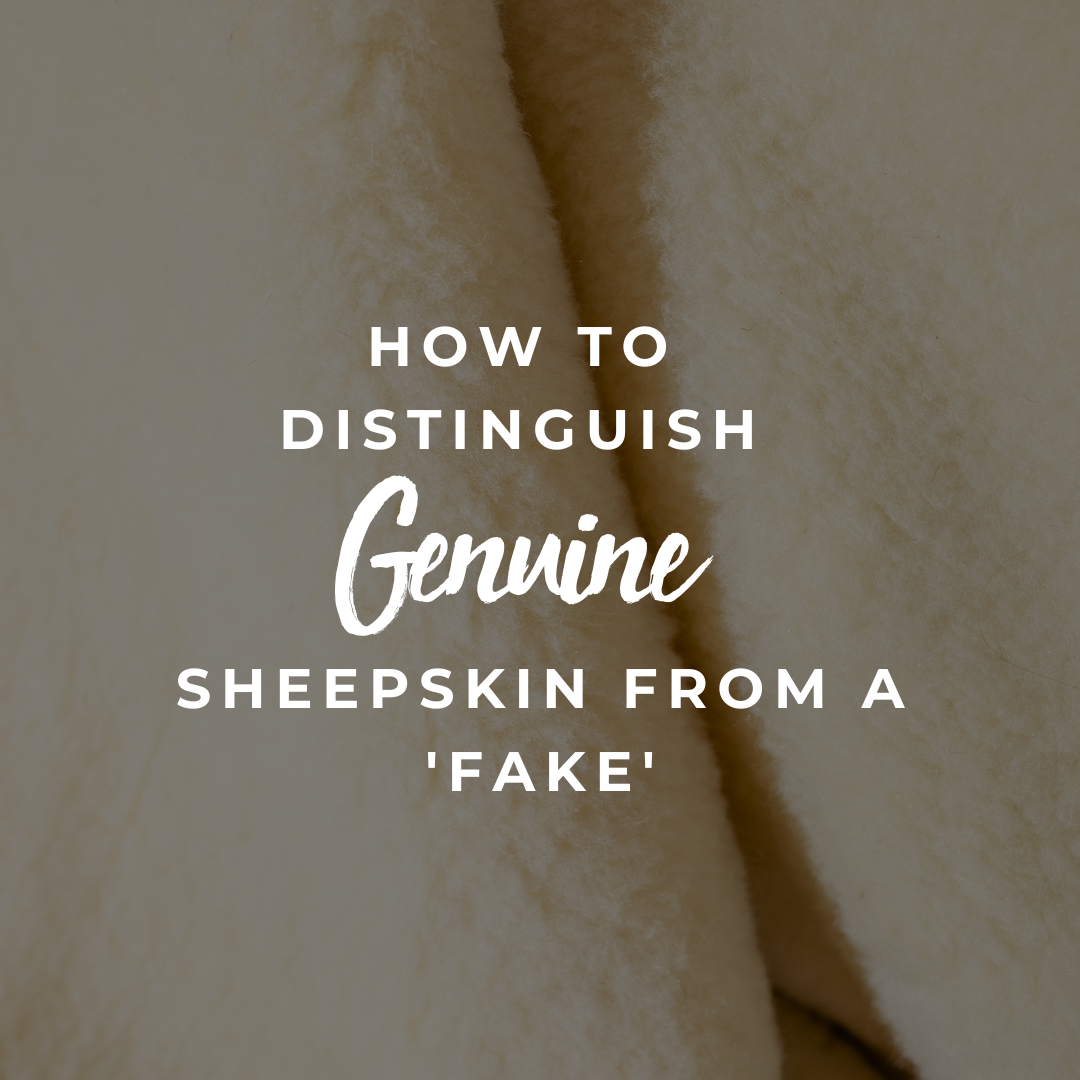 How to distinguish genuine sheepskin from a &#8216;fake&#8217;