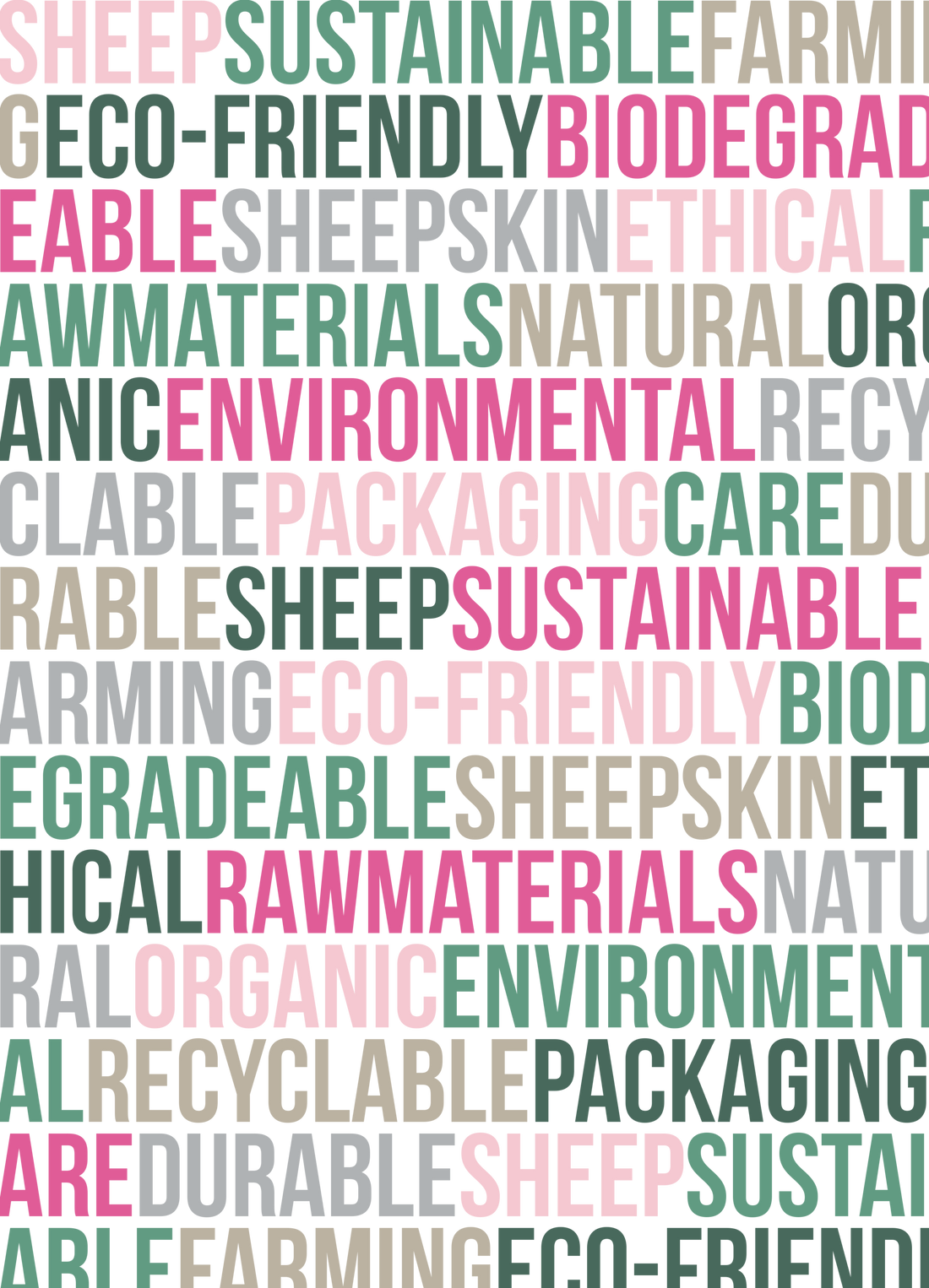What is sustainable sheepskin and how does it impact the environment?