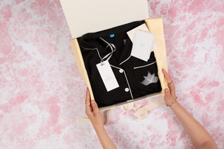 Classic Short Sleeve Black Pyjama Shirt