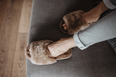 Beige Spa Slippers