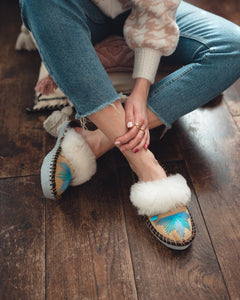 Sen Turquoise Mule