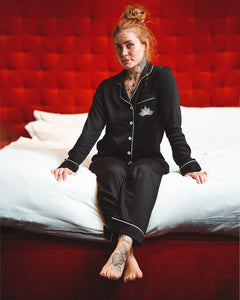 Classic Black Pyjama Trousers