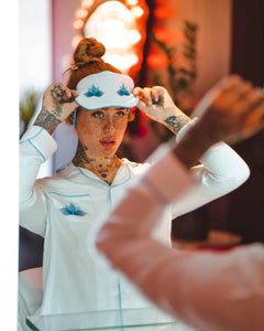 Sen turquoise sleep mask