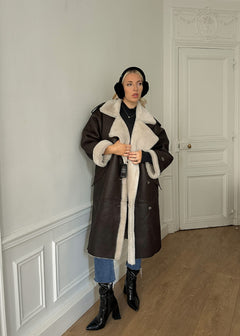 Midi trench Brown Coat - Miley