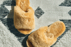 Mustard spa slippers