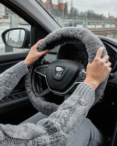 Sheepskin Steering Wheel Cover
