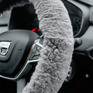 Sheepskin Steering Wheel Cover