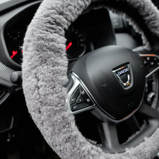Sheepskin Steering Wheel Cover
