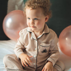 Children's Powder Pink Pyjama Set