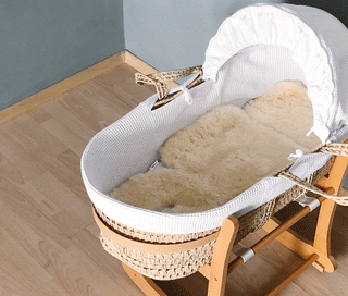 Merino lambskin baby liner